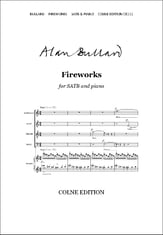 Fireworks SATB choral sheet music cover
